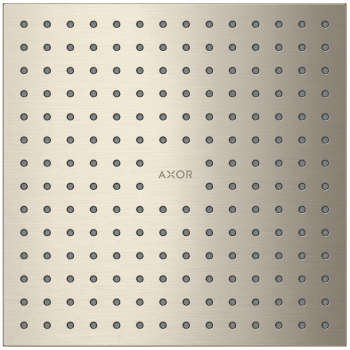  - AXOR ShowerSolutions Deszczownica prysznicowa 25 x 25 cm 2jet do montażu w suficie nikiel szczotkowany 35313820 - 35313820 - Łazienki Szydłowski