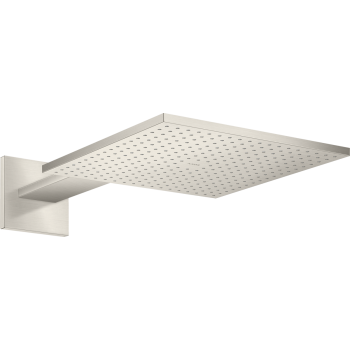 - AXOR ShowerSolutions Deszczownica prysznicowa 30 x 30 cm 2jet z ramieniem prysznicowym stal szlachetna optyczna 35318800 - 35318800 - Łazienki Szydłowski