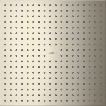  - AXOR ShowerSolutions Deszczownica prysznicowa 30 x 30 cm 2jet do montażu w suficie nikiel szczotkowany 35321820 - 35321820 - Łazienki Szydłowski