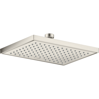 - AXOR ShowerSolutions Deszczownica prysznicowa 24,5 x 18,5 cm 1jet stal szlachetna optyczna 35373800 - 35373800 - Łazienki Szydłowski