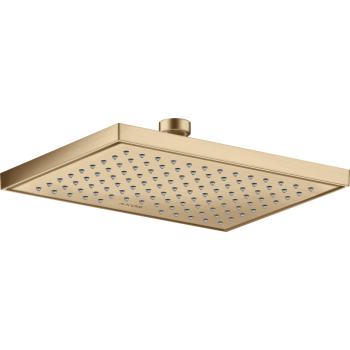 - AXOR ShowerSolutions Deszczownica 24,5 x 18,5cm 1 jet EcoSmart brąz szczotkowany 35374140 - 35374140 - Łazienki Szydłowski