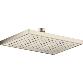  - AXOR ShowerSolutions Deszczownica prysznicowa 24,5 x 18,5 cm 1jet EcoSmart nikiel szczotkowany 35374820 - 35374820 - Łazienki Szydłowski