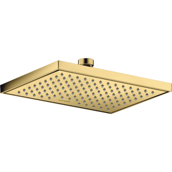  - AXOR ShowerSolutions Deszczownica 24,5 x 18,5cm 1jet EcoSmart złoty optyczny polerowany 35374990 - 35374990 - Łazienki Szydłowski