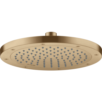- AXOR ShowerSolutions Deszczownica 24,5cm 1jet brąz szczotkowany 35380140 - 35380140 U - Łazienki Szydłowski