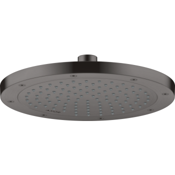 - AXOR ShowerSolutions Deszczownica 24,5cm 1jet czarny chrom szczotkowany 35380340 - 35380340 - Łazienki Szydłowski
