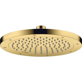  - AXOR ShowerSolutions Deszczownica 24,5cm 1jet złoty optyczny polerowany 35380990 - 35380990 - Łazienki Szydłowski