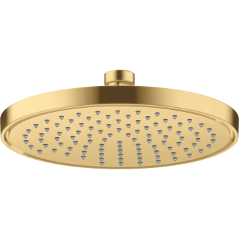 - AXOR ShowerSolutions Deszczownica prysznicowa 22 cm 1jet EcoSmart złoty optyczny szczotkowany 35383250 - 35383250 - Łazienki Szydłowski