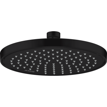 - AXOR ShowerSolutions Deszczownica 220 1jet EcoSmart czarny mat 35383670 - 35383670 - Łazienki Szydłowski
