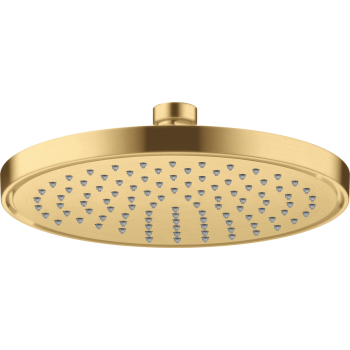 - AXOR ShowerSolutions Dedzczownica prysznicowa 22 cm 1jet EcoSmart+ złoty optyczny szczotkowany 35388250 - 35388250 - Łazienki Szydłowski