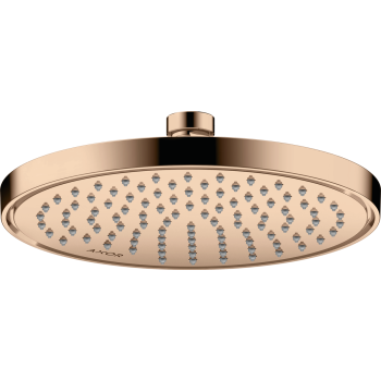 - AXOR ShowerSolutions Głowica prysznicowa 220 1jet EcoSmart+ czerwone złoto polerowane 35388300 - 35388300 - Łazienki Szydłowski
