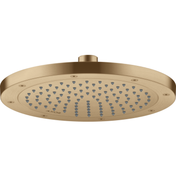 - AXOR ShowerSolutions Deszczownica 24,5cm 1jet EcoSmart+ brąz szczotkowany 35389140 - 35389140 - Łazienki Szydłowski