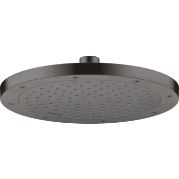 - AXOR ShowerSolutions Deszczownica 24,5cm 1jet EcoSmart+ Czarny Chrom Szczotkowany 35389340 - 35389340 - Łazienki Szydłowski