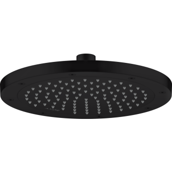 - AXOR ShowerSolutions Deszczownica 245 1jet EcoSmart+ czarny mat 35389670 - 35389670 - Łazienki Szydłowski
