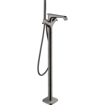 - AXOR Citterio E Bateria wannowa, termostatyczna, wolnostojąca czarny chrom polerowany 36416330 - 36416330 - Łazienki Szydłowski
