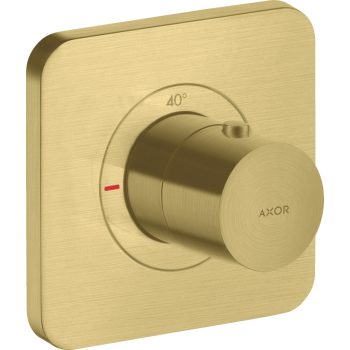 - AXOR Citterio E Bateria termostatyczna 120/120, podtynkowa mosiądz szczotkowany 36702950 - 36702950 U - Łazienki Szydłowski