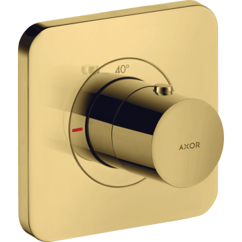  - AXOR Citterio E Bateria termostatyczna 120/120, podtynkowa złoty optyczny polerowany 36702990 - 36702990 U - Łazienki Szydłowski