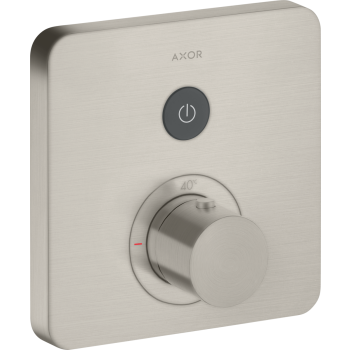  - AXOR ShowerSelect Bateria termostatyczna do 1 odbiornika, softsquare, podtynkowa stal szlachetna optyczna 36705800 - 36705800 - Łazienki Szydłowski