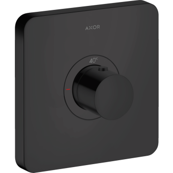  - AXOR ShowerSelect Bateria termostatyczna HighFlow, softsquare, podtynkowa czarny mat 36711670 - 36711670 - Łazienki Szydłowski