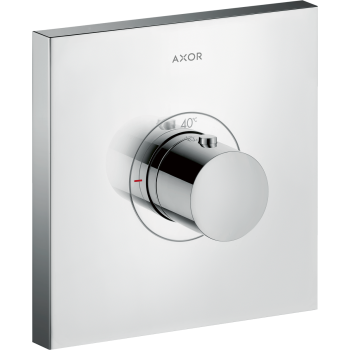 - AXOR ShowerSelect Bateria termostatyczna HighFlow, kwadratowa, podtynkowa chrom 36718000 - 36718000 - Łazienki Szydłowski