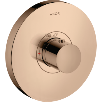  - AXOR ShowerSelect Bateria termostatyczna HighFlow, czerwony złoty polerowany 36721300 - 36721300 - Łazienki Szydłowski