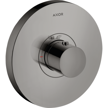 - AXOR ShowerSelect Bateria termostatyczna HighFlow, czarny chrom polerowany 36721330 - 36721330 - Łazienki Szydłowski