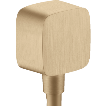 - AXOR ShowerSolutions Przyłącze węża, softsquare brąz szczotkowany 36731140 - 36731140 - Łazienki Szydłowski