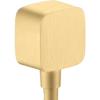 - AXOR ShowerSolutions Przyłącze węża, softsquare złoty optyczny szczotkowany 36731250 - 36731250 - Łazienki Szydłowski