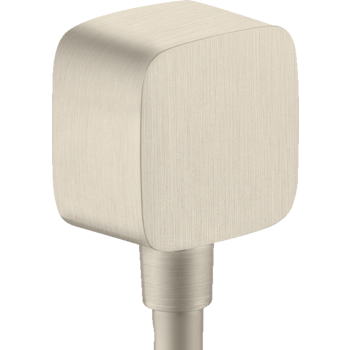  - AXOR ShowerSolutions Przyłącze węża, softsquare nikiel szczotkowany 36731820 - 36731820 - Łazienki Szydłowski