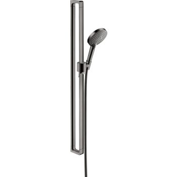 - AXOR Citterio E Zestaw prysznicowy 90 cm z główką prysznicową 120 3jet czarny chrom polerowany 36735330 - 36735330 - Łazienki Szydłowski