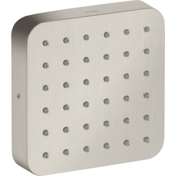 - AXOR Citterio E Moduł prysznicowy 12 x 12 cm, softsquare, podtynkowy stal szlachetna optyczna 36822800 - 36822800 - Łazienki Szydłowski