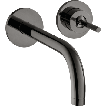 - AXOR Uno bateria umywalkowa z wylewką 22,5 cm Czarny Chrom Polerowany 38116330 - 38116330 - Łazienki Szydłowski