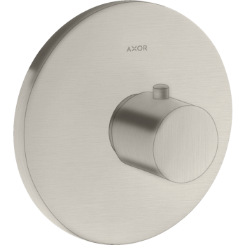 - AXOR Uno Bateria termostatyczna HighFlow, podtynkowa stal szlachetna optyczna 38715800 - 38715800 - Łazienki Szydłowski