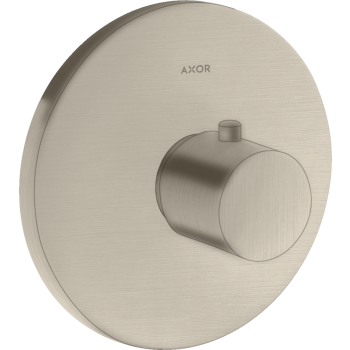 - AXOR Uno Bateria termostatyczna HighFlow, podtynkowa nikiel szczotkowany 38715820 - 38715820 - Łazienki Szydłowski