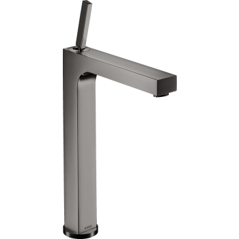 - AXOR Citterio bateria umywalkowa 280 do umywalek nablatowych z uchwytem Pin i kompletem odpływowym z cięgłem czarny chrom polerowany 39020330 - 39020330 - Łazienki Szydłowski