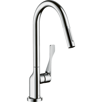  - AXOR Citterio Jednouchwytowa bateria kuchenna 250 EcoSmart z wyciąganą wylewką chrom 39832000 - 39832000 - Łazienki Szydłowski