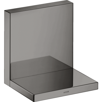  - AXOR ShowerSolutions Półka 12 x 12cm czarny chrom polerowany 40872330 - 40872330 - Łazienki Szydłowski