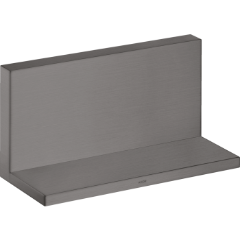  - AXOR ShowerSolutions Półka 24 x 12 cm czarny chrom szczotkowany 40873340 - 40873340 U - Łazienki Szydłowski