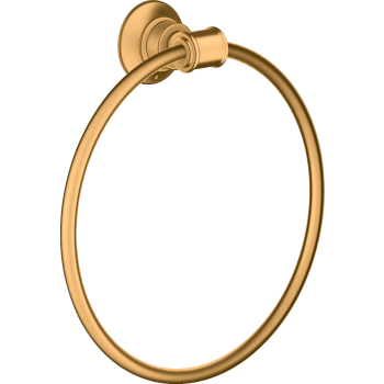 - AXOR Montreux Wieszak na ręcznik typu Ring złoty optyczny szczotkowany 42021250 - 42021250 - Łazienki Szydłowski
