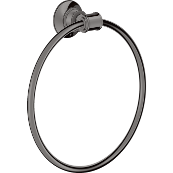 - AXOR Montreux Wieszak na ręcznik typu Ring czarny chrom polerowany 42021330 - 42021330 - Łazienki Szydłowski