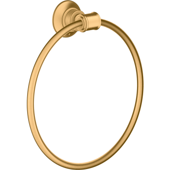  - AXOR Montreux Wieszak na ręcznik typu Ring mosiądz szczotkowany 42021950 - 42021950 - Łazienki Szydłowski