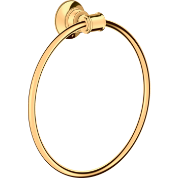 - AXOR Montreux Wieszak na ręcznik typu Ring złoty optyczny polerowany 42021990 - 42021990 - Łazienki Szydłowski