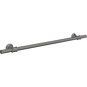 - AXOR Montreux Wieszak na ręcznik kąpielowy 60 cm czarny chrom polerowany 42060330 - 42060330 - Łazienki Szydłowski