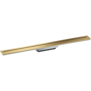 - AXOR Drain Element zewnętrzny odpływu liniowego 800, montaż odsunięty od ściany złoty optyczny szczotkowany 42521250 - 42521250 U - Łazienki Szydłowski