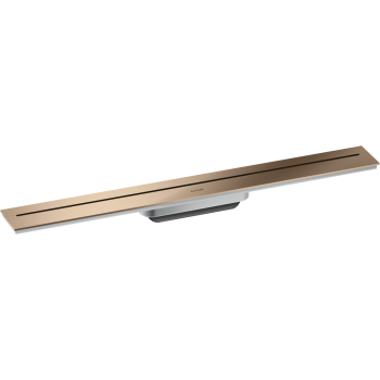  - AXOR Drain Element zewnętrzny odpływu liniowego 700, montaż przyścienny czerwone złoto polerowane 42525300 - 42525300 - Łazienki Szydłowski
