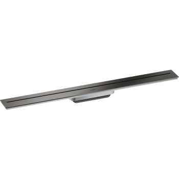 - AXOR Drain Element zewnętrzny odpływu liniowego 800 mm, montaż przyścienny czarny chrom polerowany 42526330 - 42526330 U - Łazienki Szydłowski