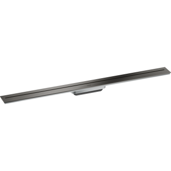 - AXOR Drain Element zewnętrzny odpływu liniowego 1000 mm, montaż przyścienny czarny chrom polerowany 42528330 - 42528330 U - Łazienki Szydłowski