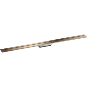  - AXOR Drain Element zewnętrzny odpływu liniowego 120 cm, montaż przyścienny czerwone złoto polerowane 42529300 - 42529300 - Łazienki Szydłowski