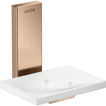  - AXOR Universal Rectangular Mydelniczka czerwony złoty polerowany 42605300 - 42605300 - Łazienki Szydłowski