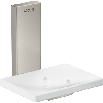 - AXOR Universal Rectangular Mydelniczka stal szlachetna optyczna 42605800 - 42605800 - Łazienki Szydłowski