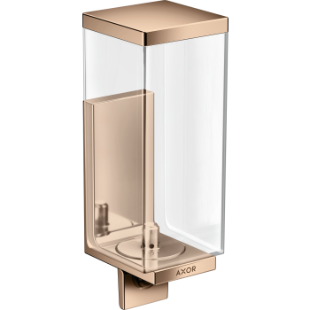  - AXOR Universal Rectangular Dozownik mydła w płynie Czerwony Złoty Polerowany 42610300 - 42610300 - Łazienki Szydłowski
